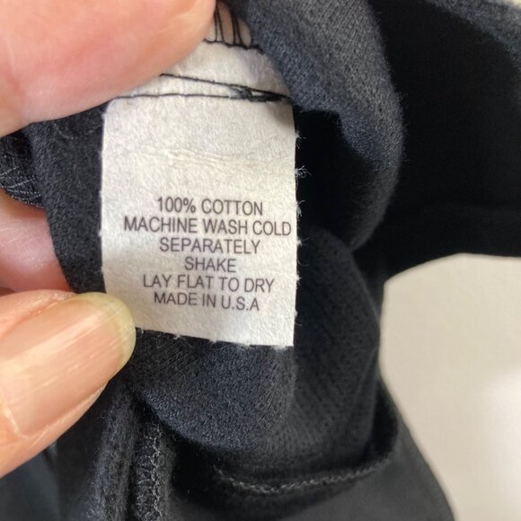 Womens FH Clothing Co Sweater Vest Soft Cotton Zip Navy M Cotton Pockets Side Sl - Picture 7 of 7